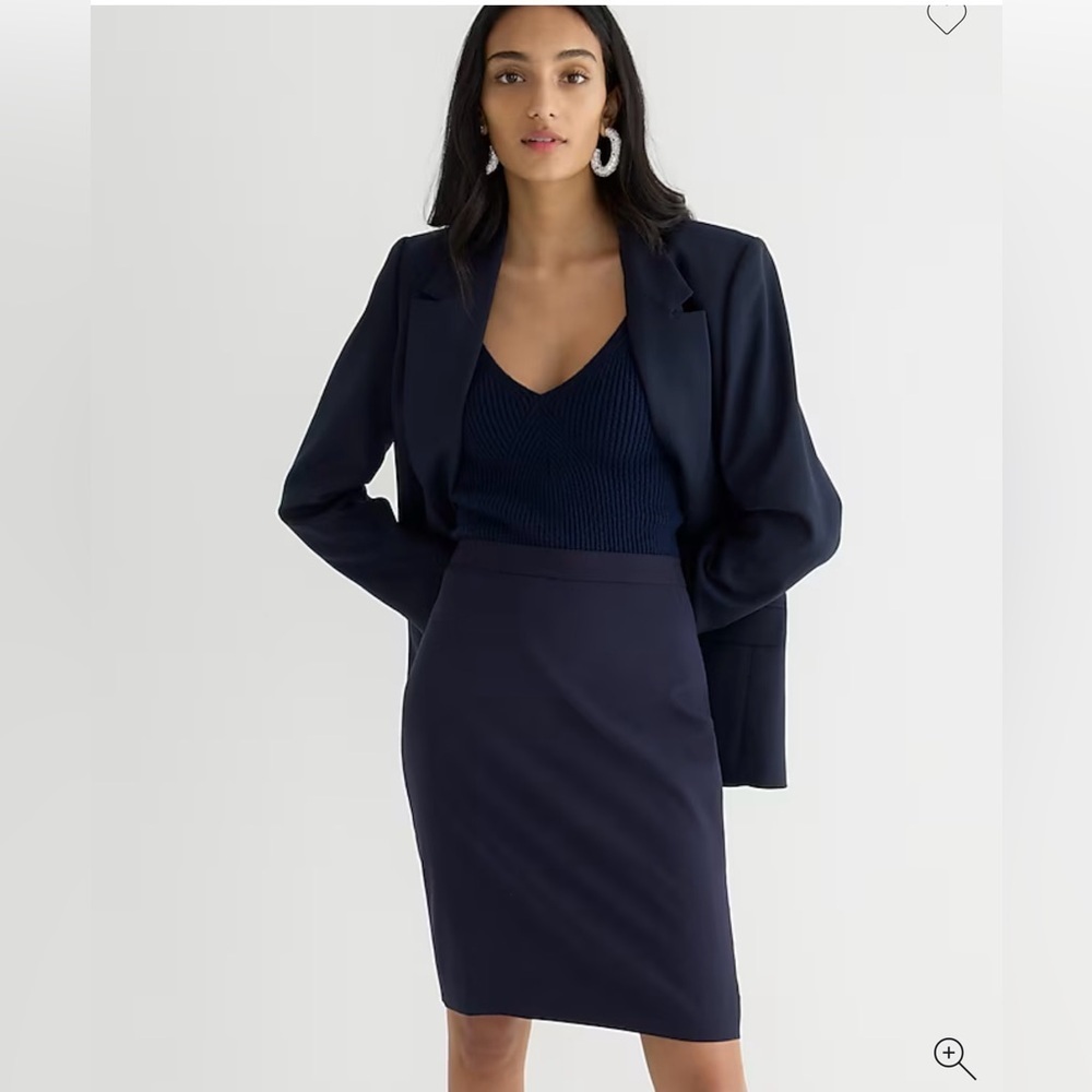 J.Crew No. 2 Pencil® skirt in Italian stretch wool